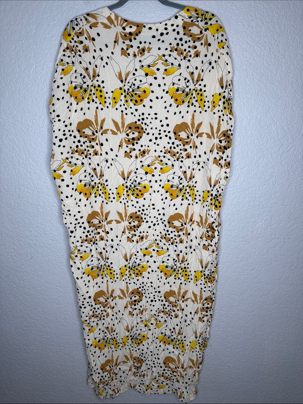 Anthropologie Bel Kazan Sadie Duster Kimono Tropical Print One Size - Picture 6 of 7
